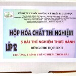 Hóa chất theo bài dành cho học sinh lớp 12