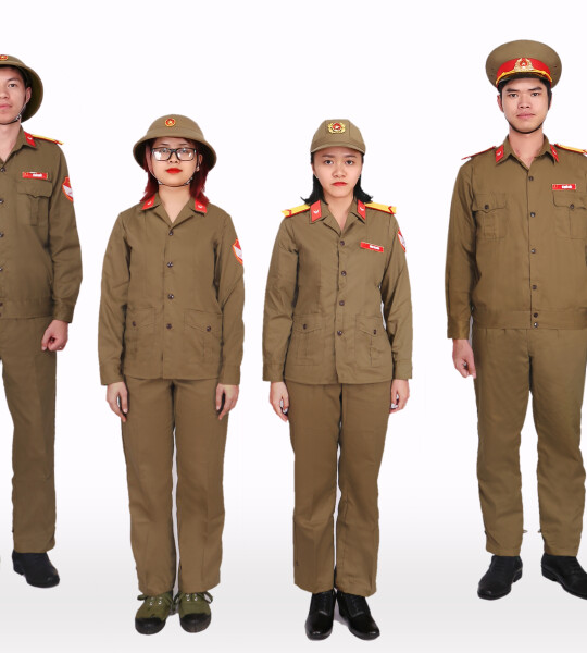 Quân trang quân phục dành cho giáo viên và học sinh