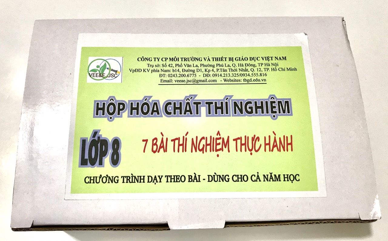 Hóa chất theo bài lớp 8 dành cho học sinh